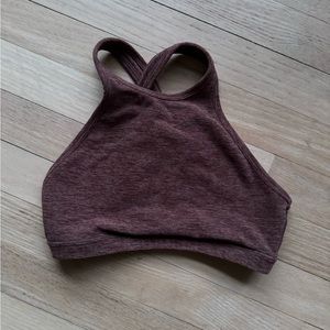 Beyond Yoga | Spacedye Studio Bra in burgundy